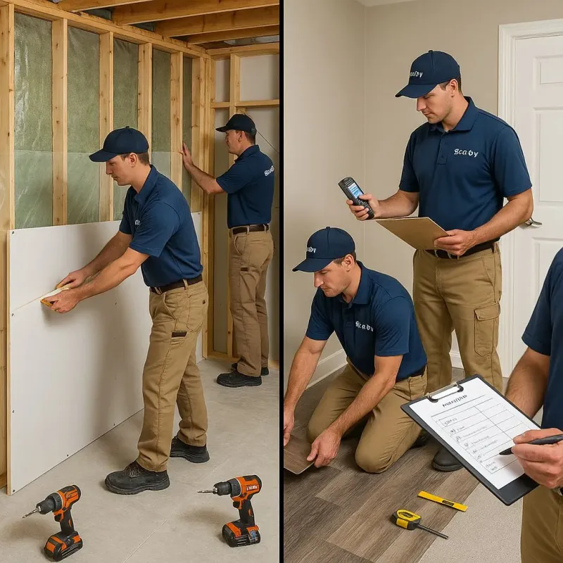 Repairs and Reconstruction process in Baden, MD